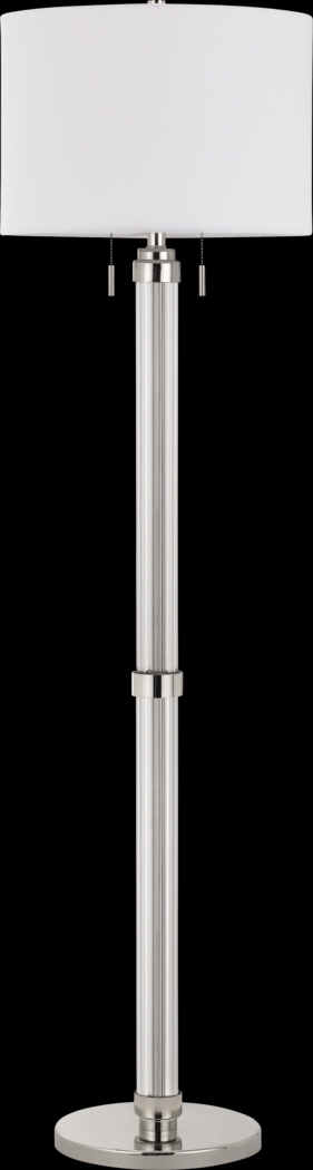Nodyne Silver Floor Lamp - Thumbnail - Image 1
