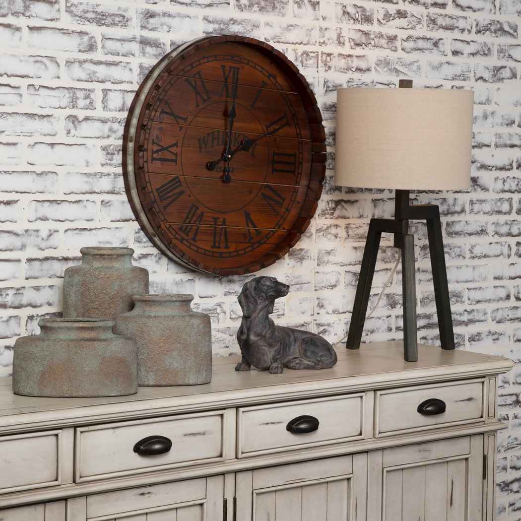 Noelfolk Brown Clock - Thumbnail - Image 2