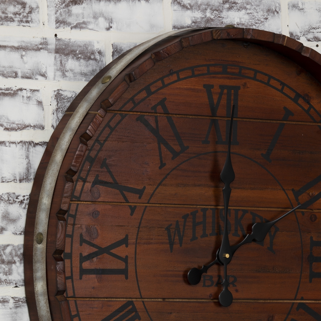 Noelfolk Brown Clock - Thumbnail - Image 3