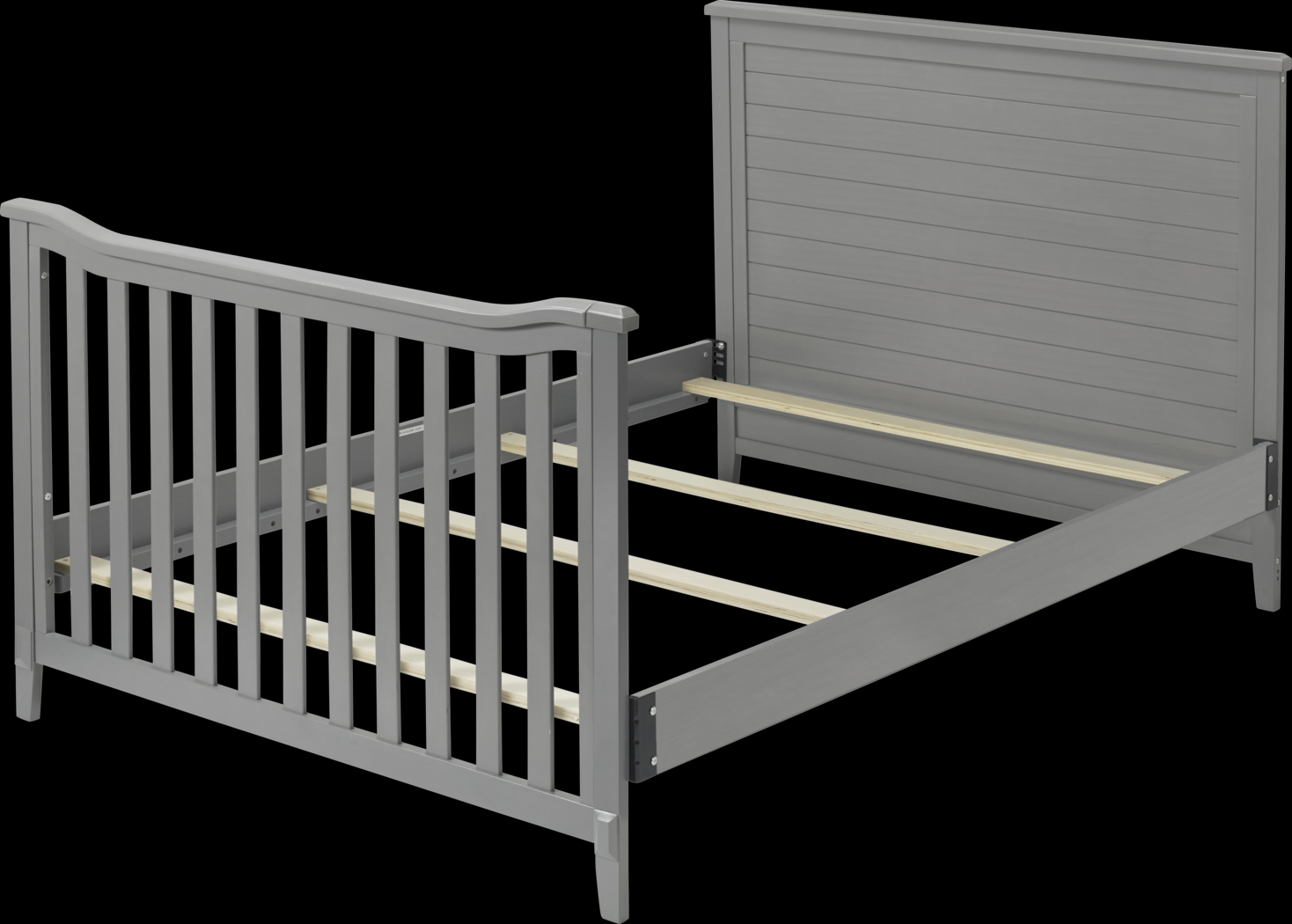 Noelia Gray Crib with Changer - Thumbnail - Image 4