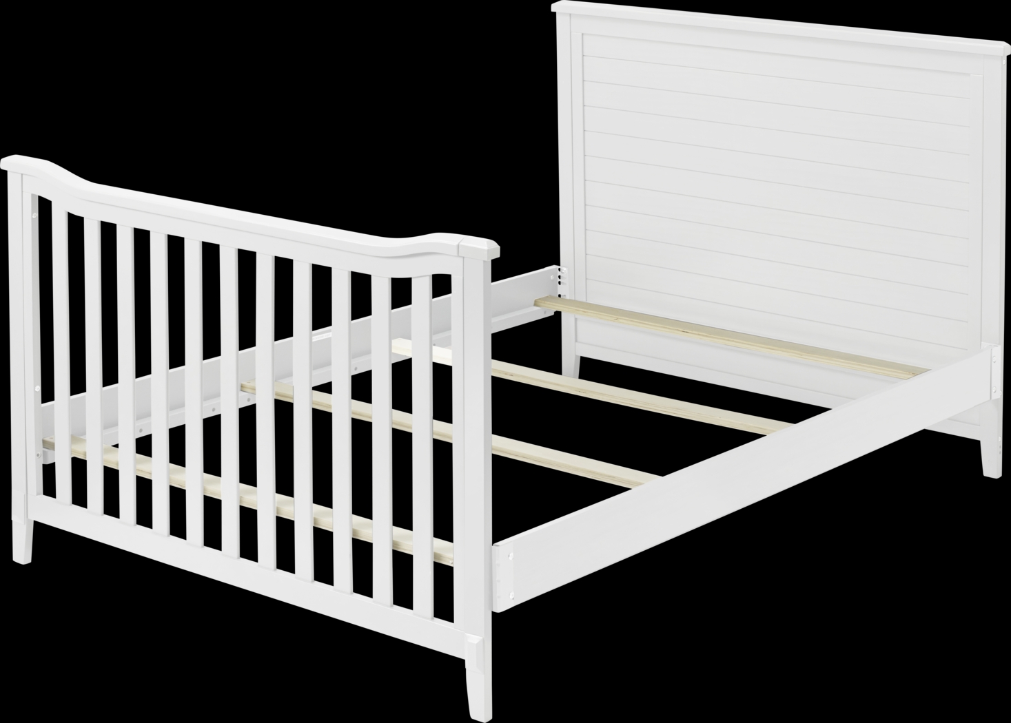 Noelia White Crib with Changer - Thumbnail - Image 4