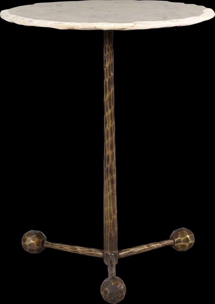 Noellar White End Table - Thumbnail - Image 2