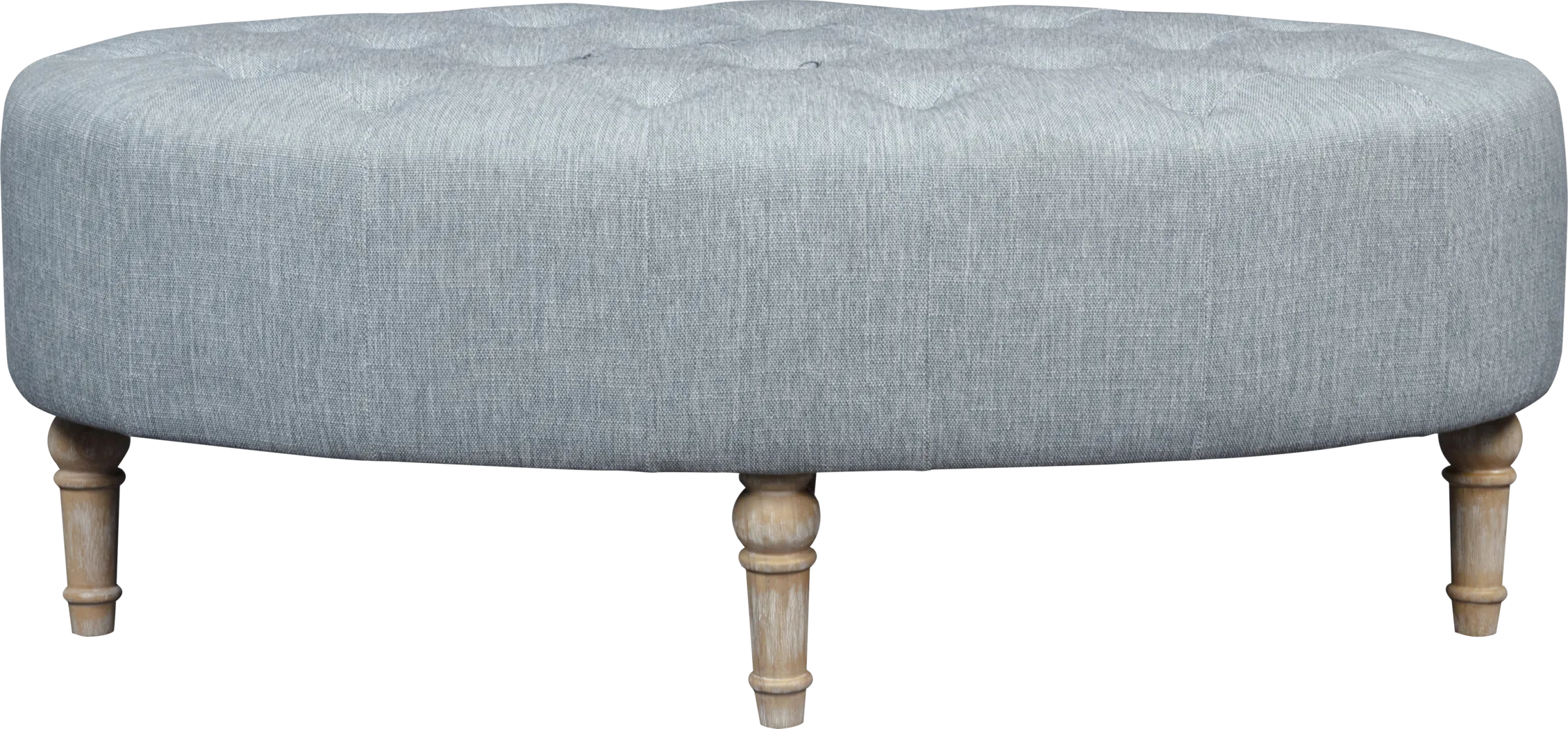 Noelle Sage Green Cocktail Ottoman - Thumbnail - Image 2