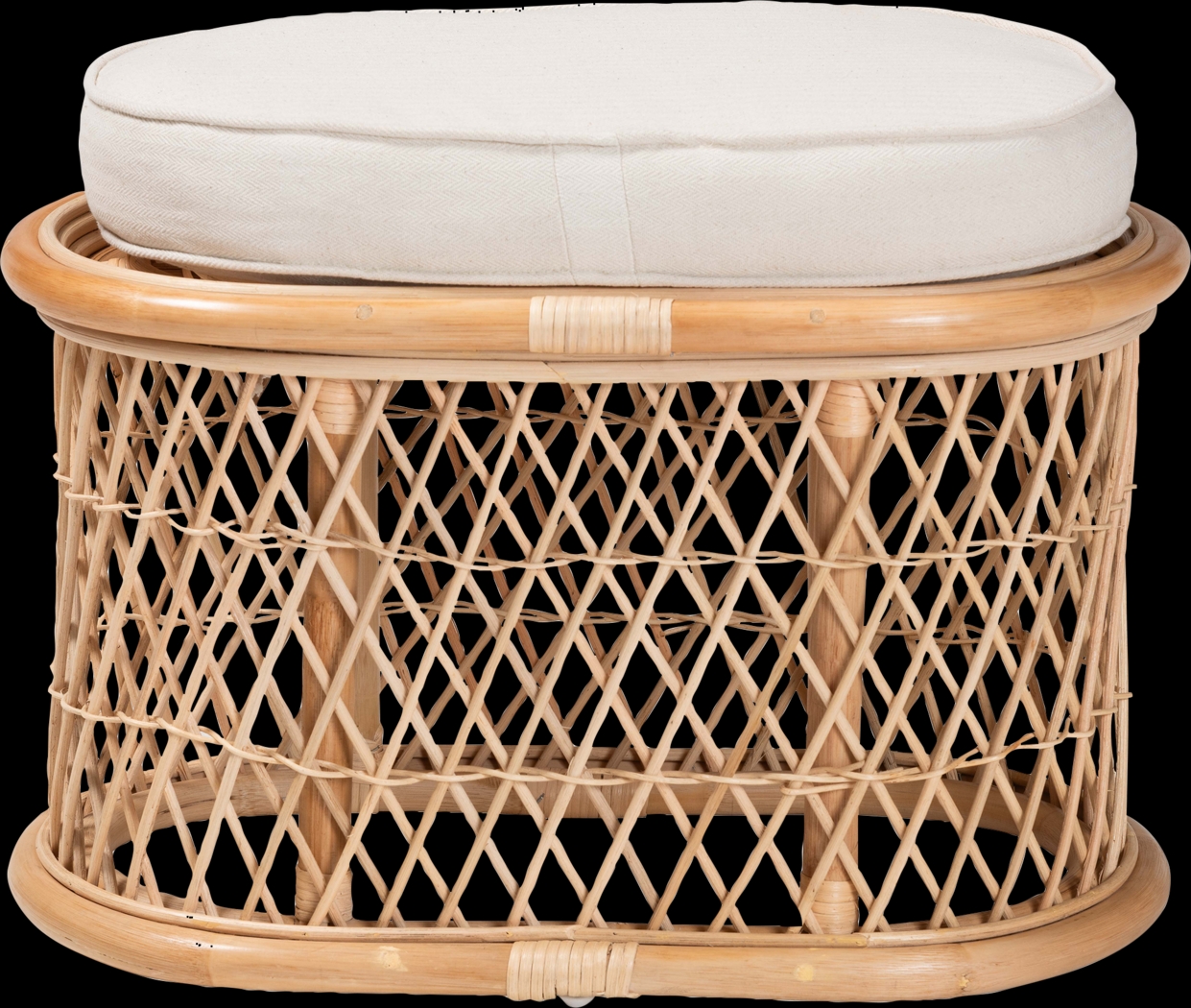 Nofftz Brown Ottoman - Thumbnail - Image 5