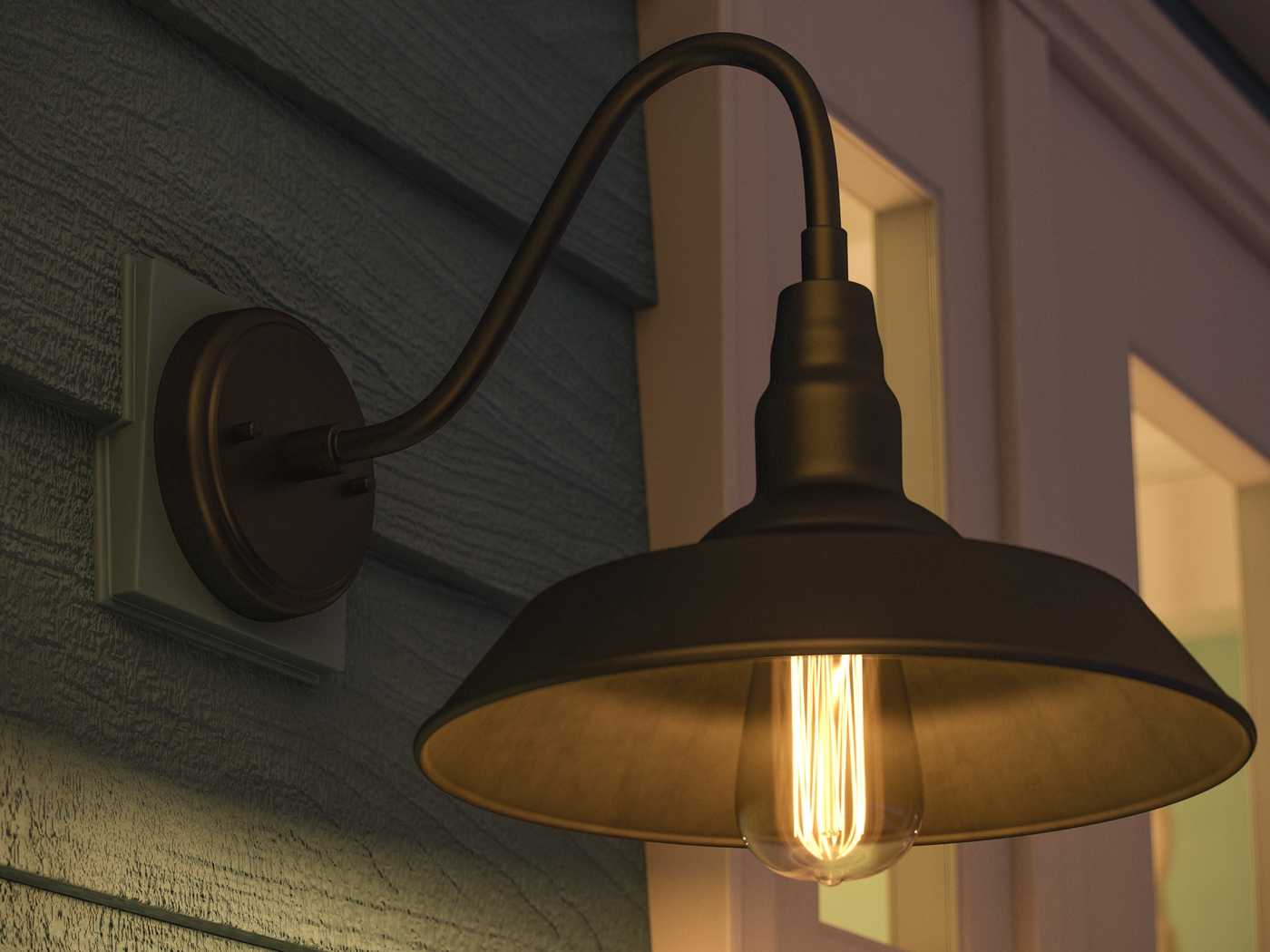 Nogales Black Outdoor Small Wall Sconce - Thumbnail - Image 9