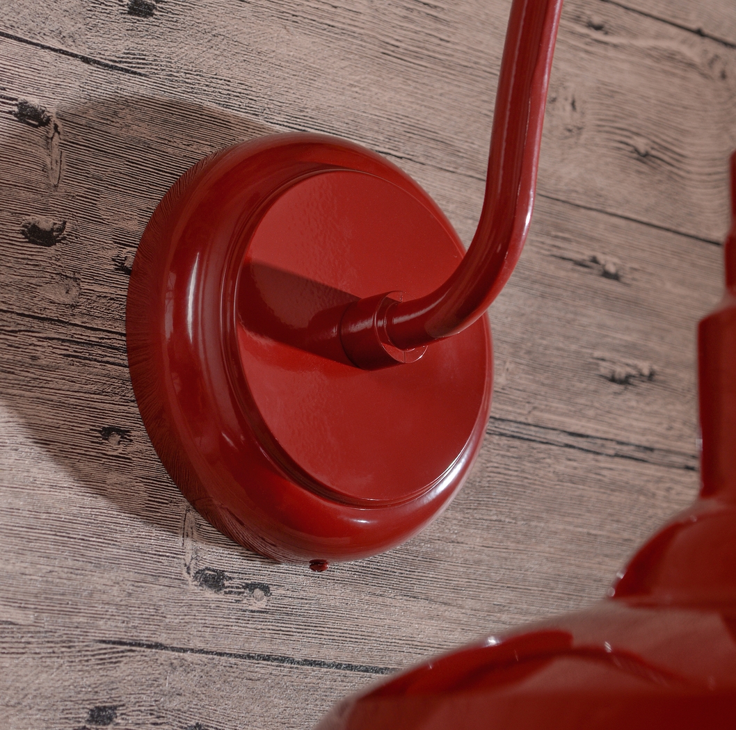 Nogales Red Outdoor Large Wall Sconce - Thumbnail - Image 2