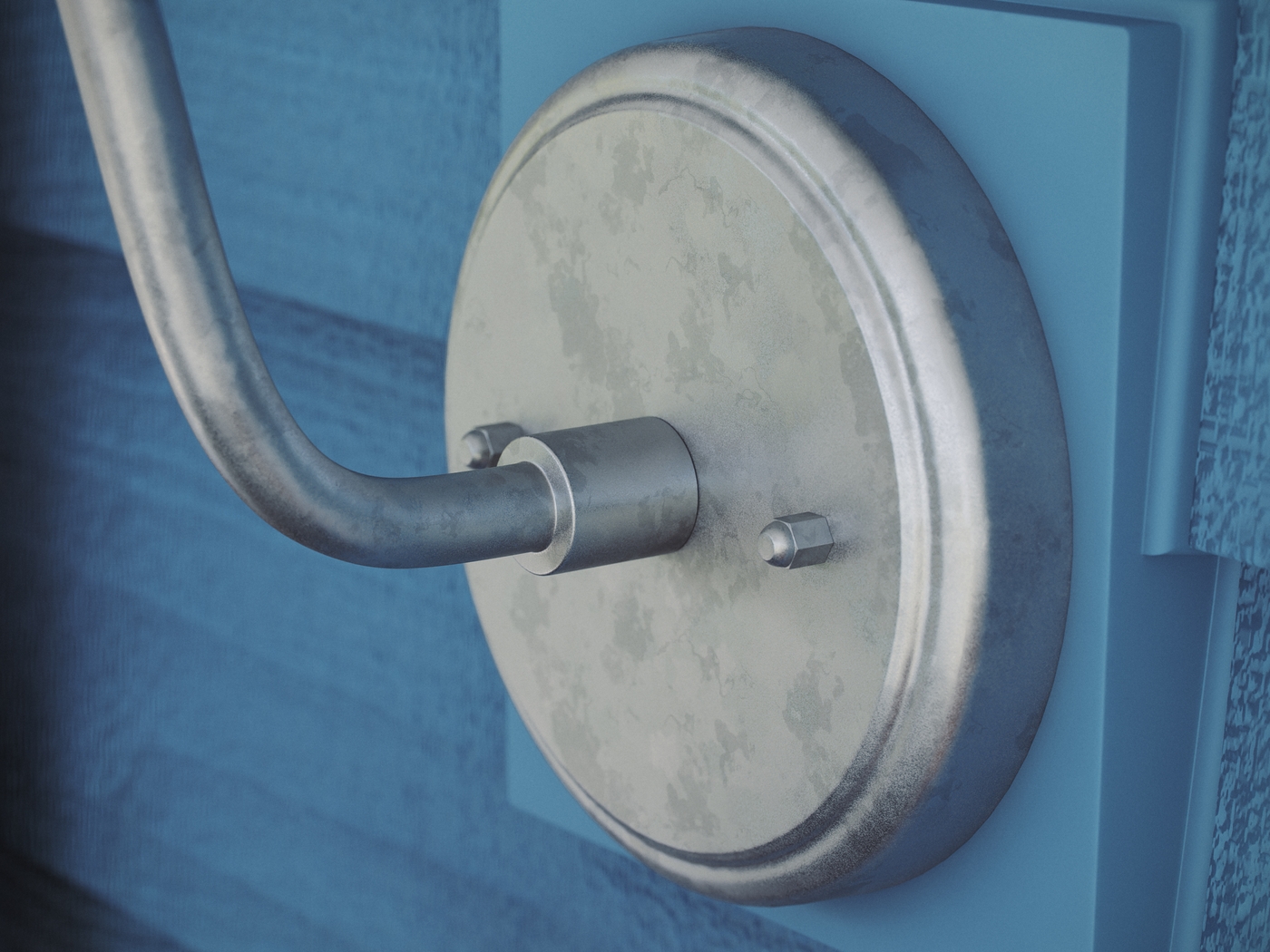 Nogales Silver Outdoor Large Wall Sconce - Thumbnail - Image 7