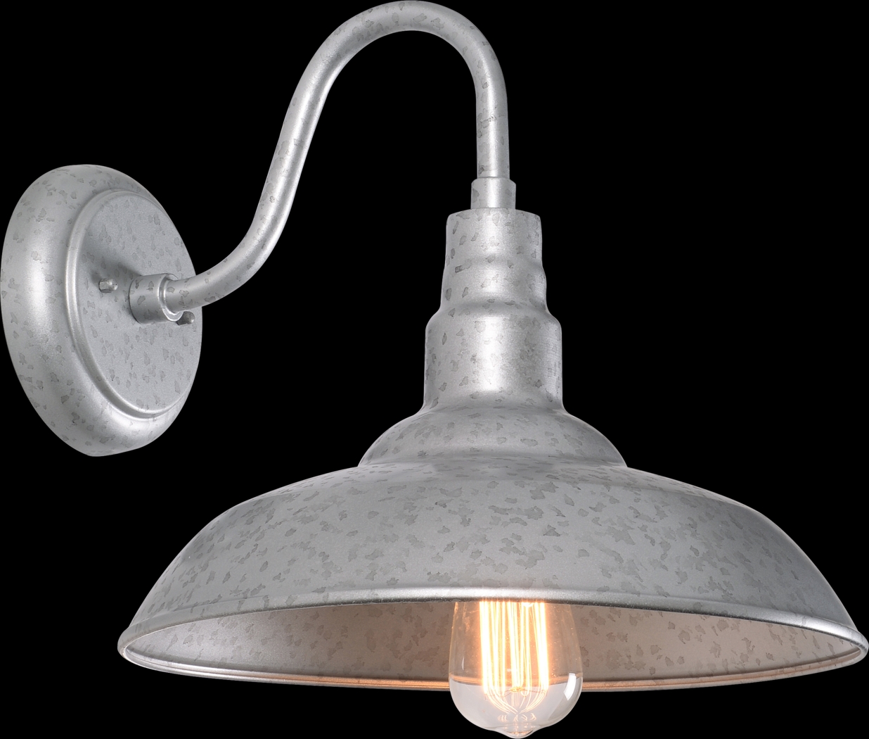 Nogales Silver Outdoor Large Wall Sconce - Thumbnail - Image 1