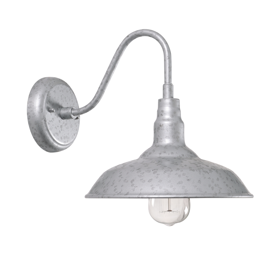 Nogales Silver Outdoor Small Wall Sconce - Thumbnail - Image 11