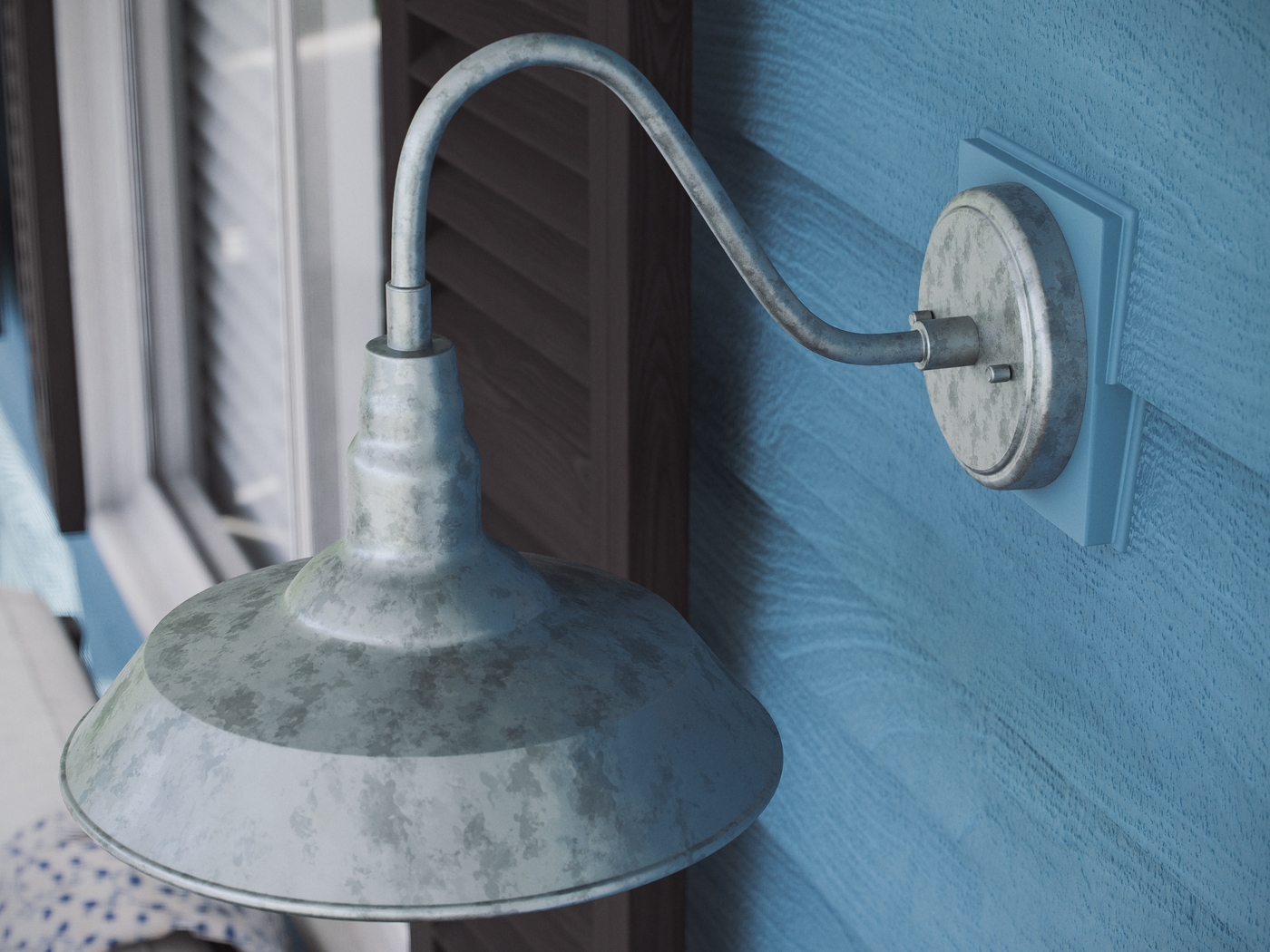 Nogales Silver Outdoor Small Wall Sconce - Thumbnail - Image 5