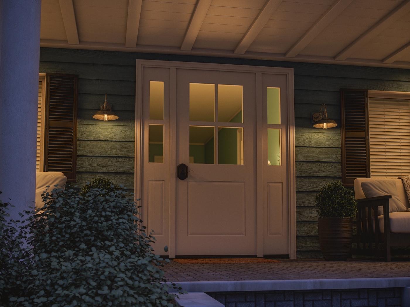 Nogales Silver Outdoor Small Wall Sconce - Thumbnail - Image 8