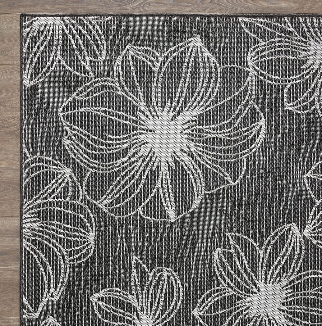 Noha Gray 5'3 x 7' Indoor/Outdoor Rug - Thumbnail - Image 6
