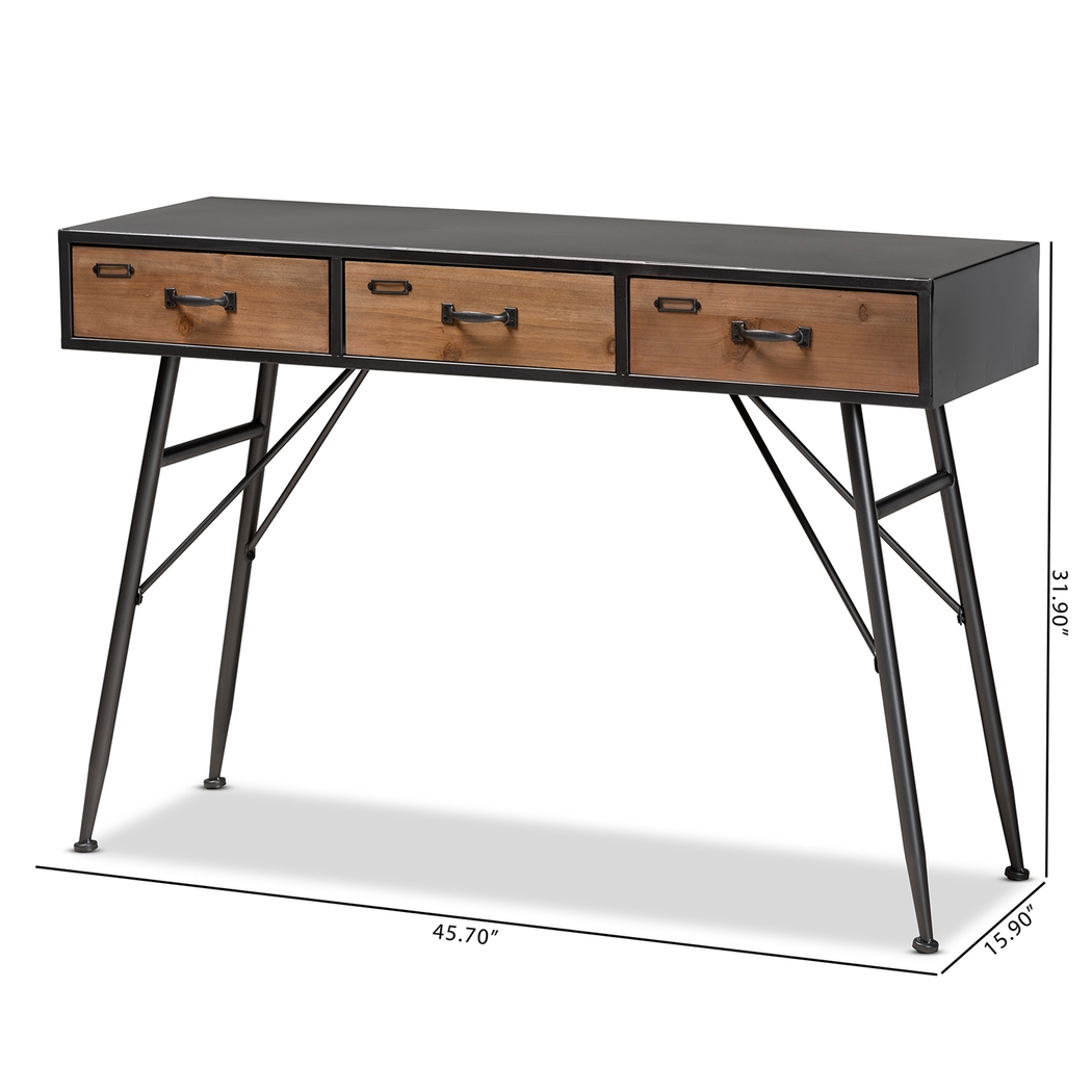 Nohe Brown Sofa Table - Thumbnail - Image 8