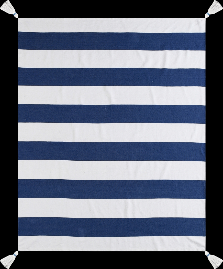 Nokodes Blue Throw Blanket - Thumbnail - Image 1