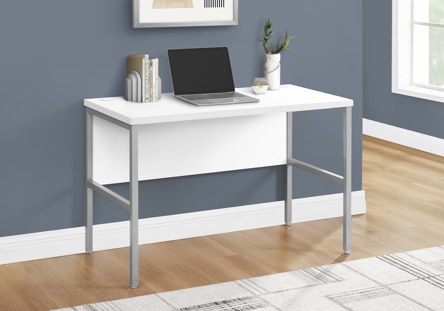 Nokulsi White Desk - Thumbnail - Image 4