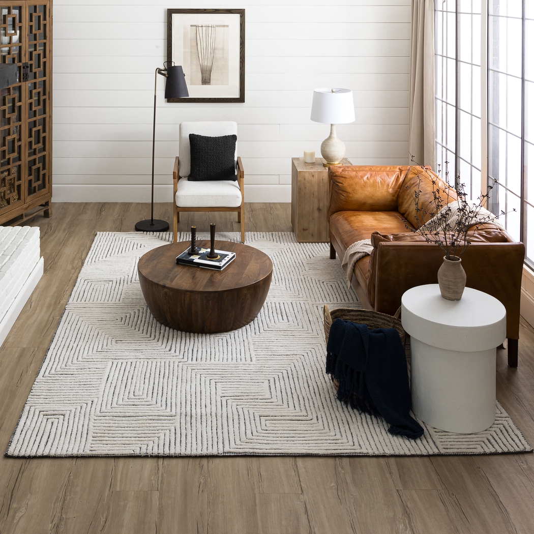 Nolensville White 6' x 9' Rug - Thumbnail - Image 2