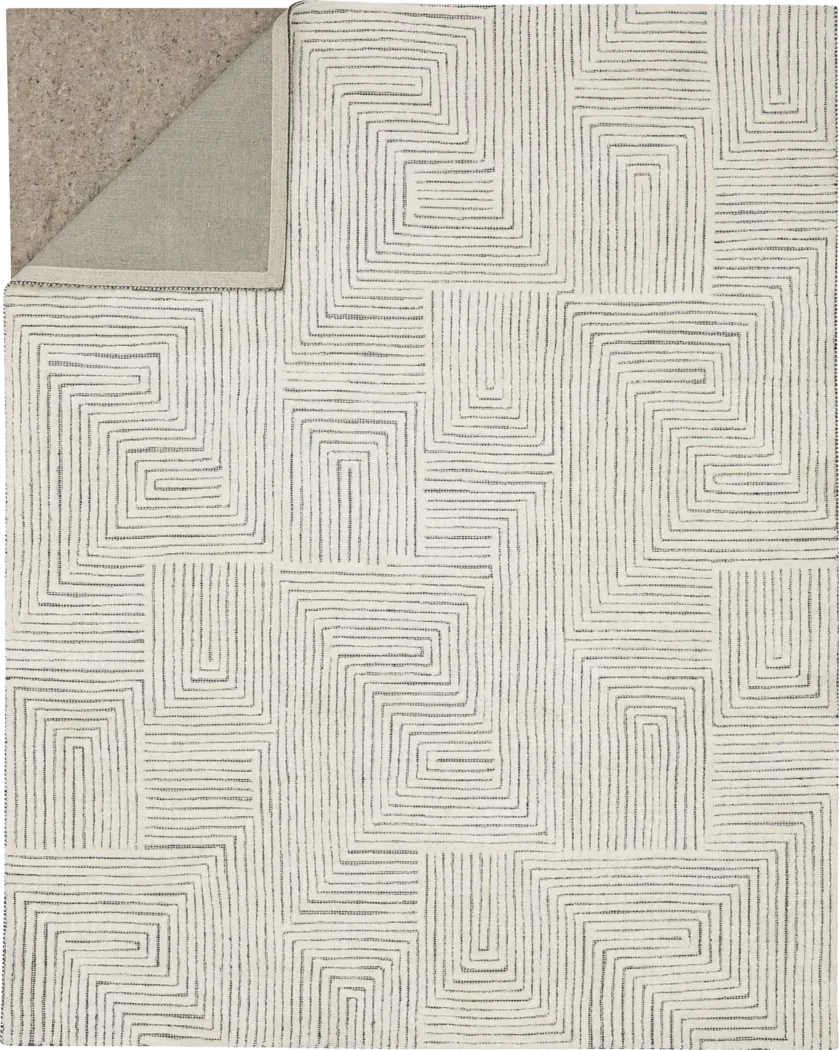 Nolensville White 8' x 10' Rug - Thumbnail - Image 3