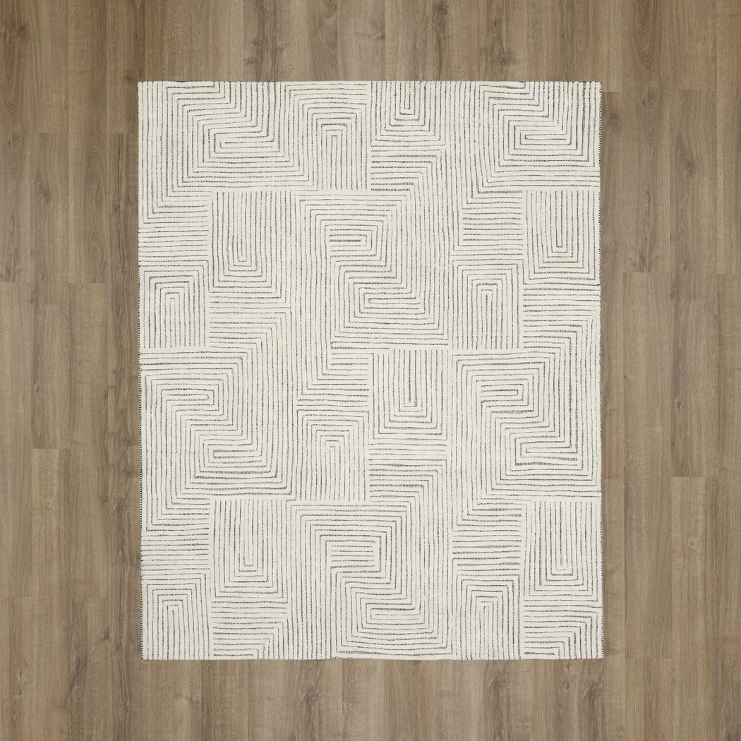 Nolensville White 8' x 10' Rug - Thumbnail - Image 4