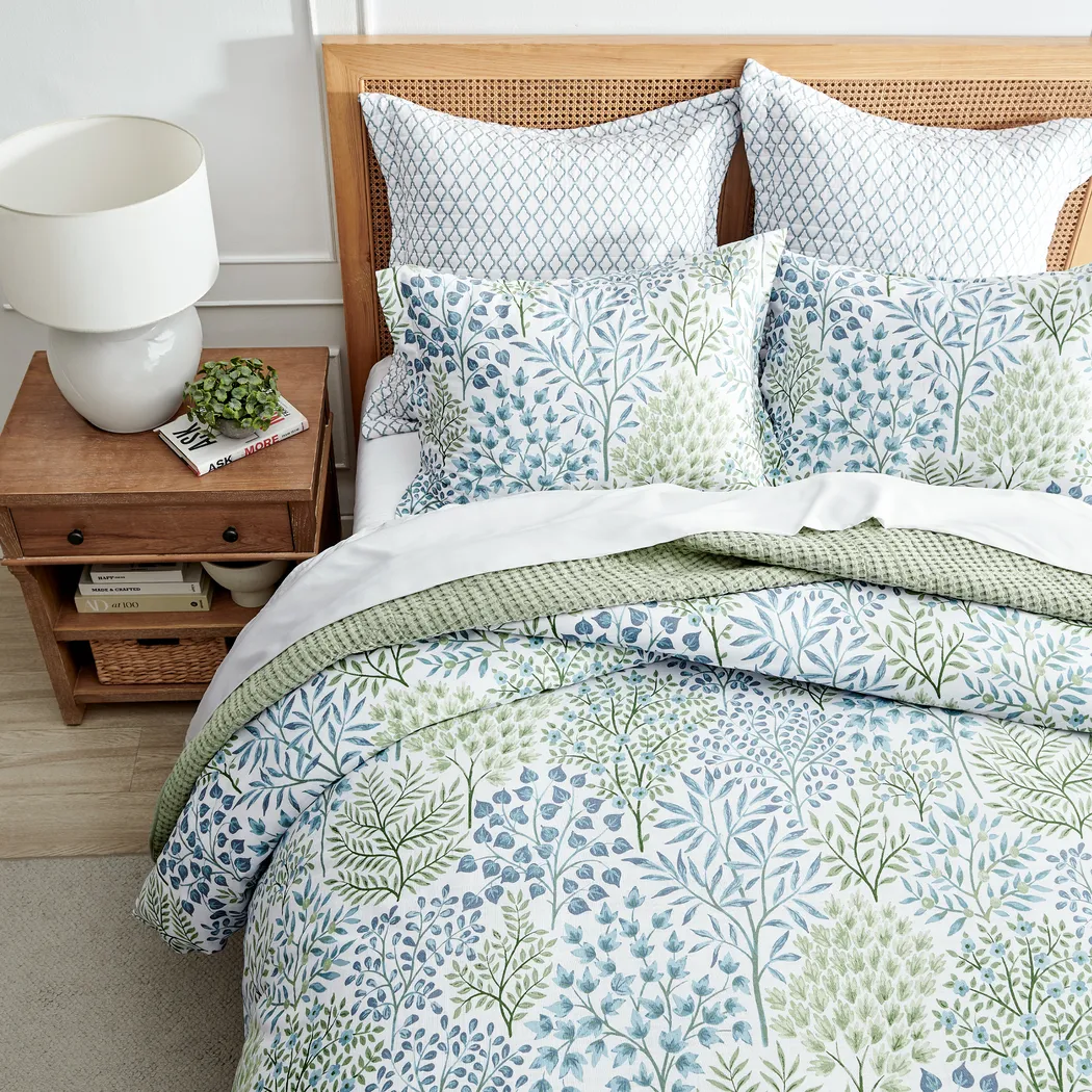 Nomalu Green 3 Pc King Comforter Set - Thumbnail - Image 4