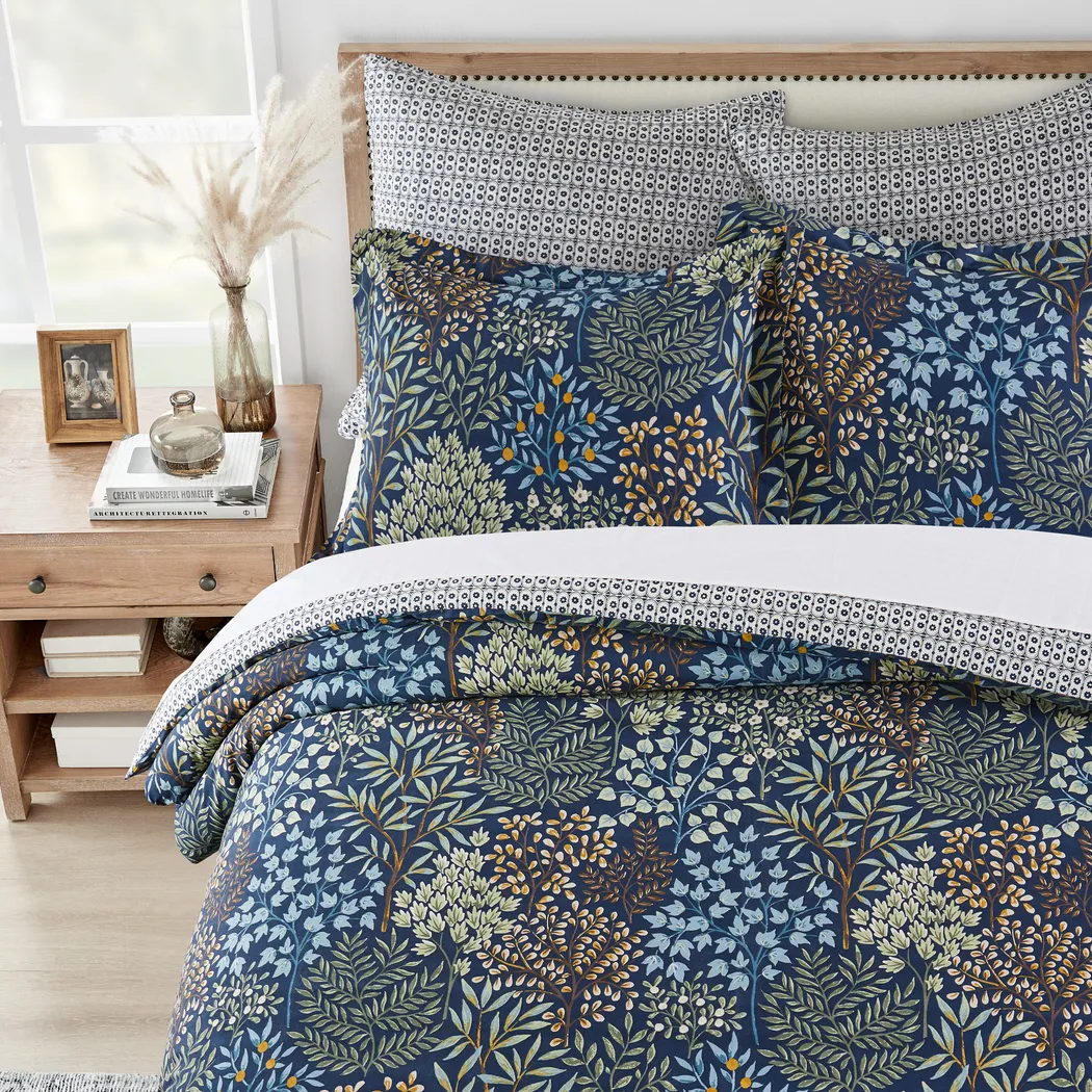 Nomalu Navy 2 Pc Twin/Twin XL Comforter Set - Thumbnail - Image 4