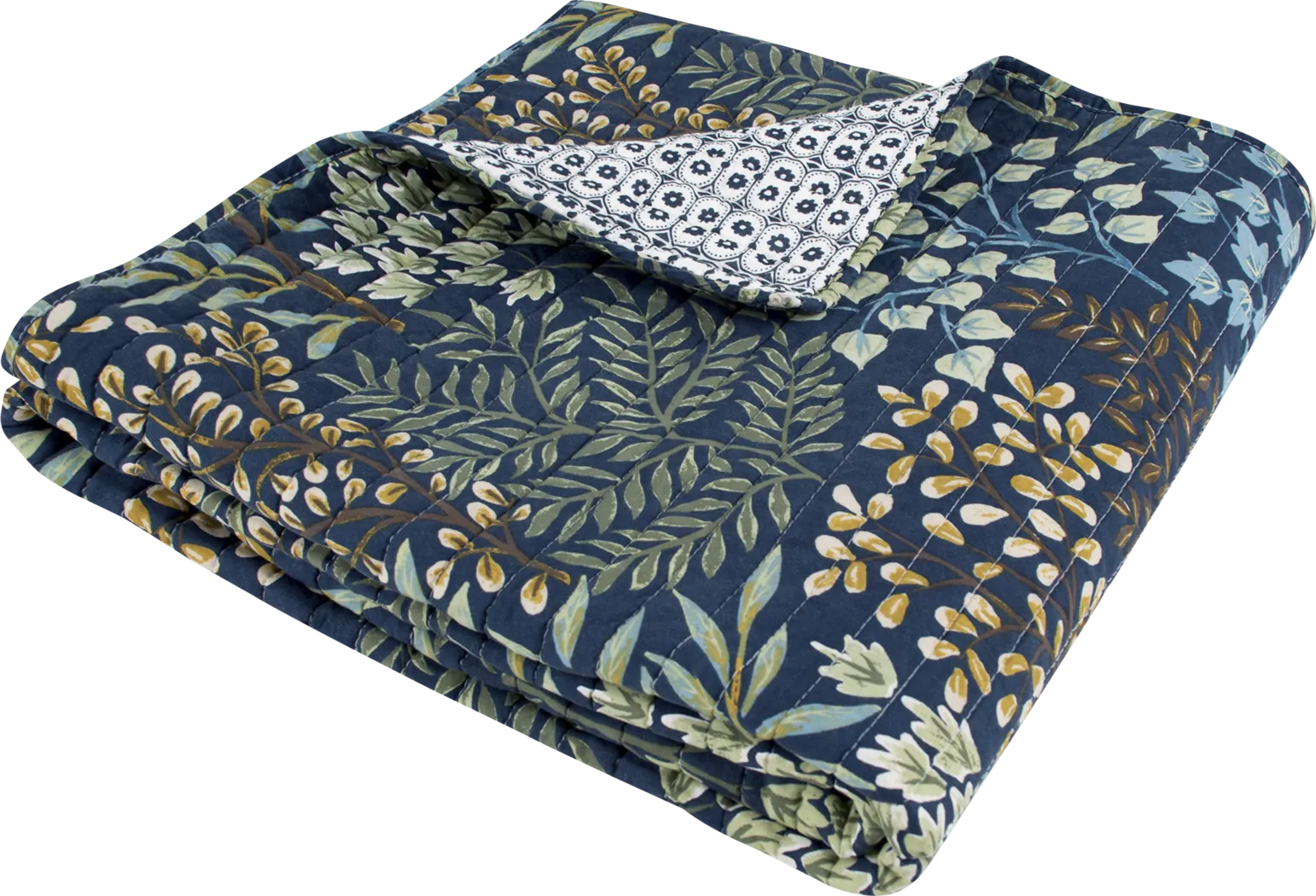 Nomalu Navy Throw Blanket - Thumbnail - Image 2