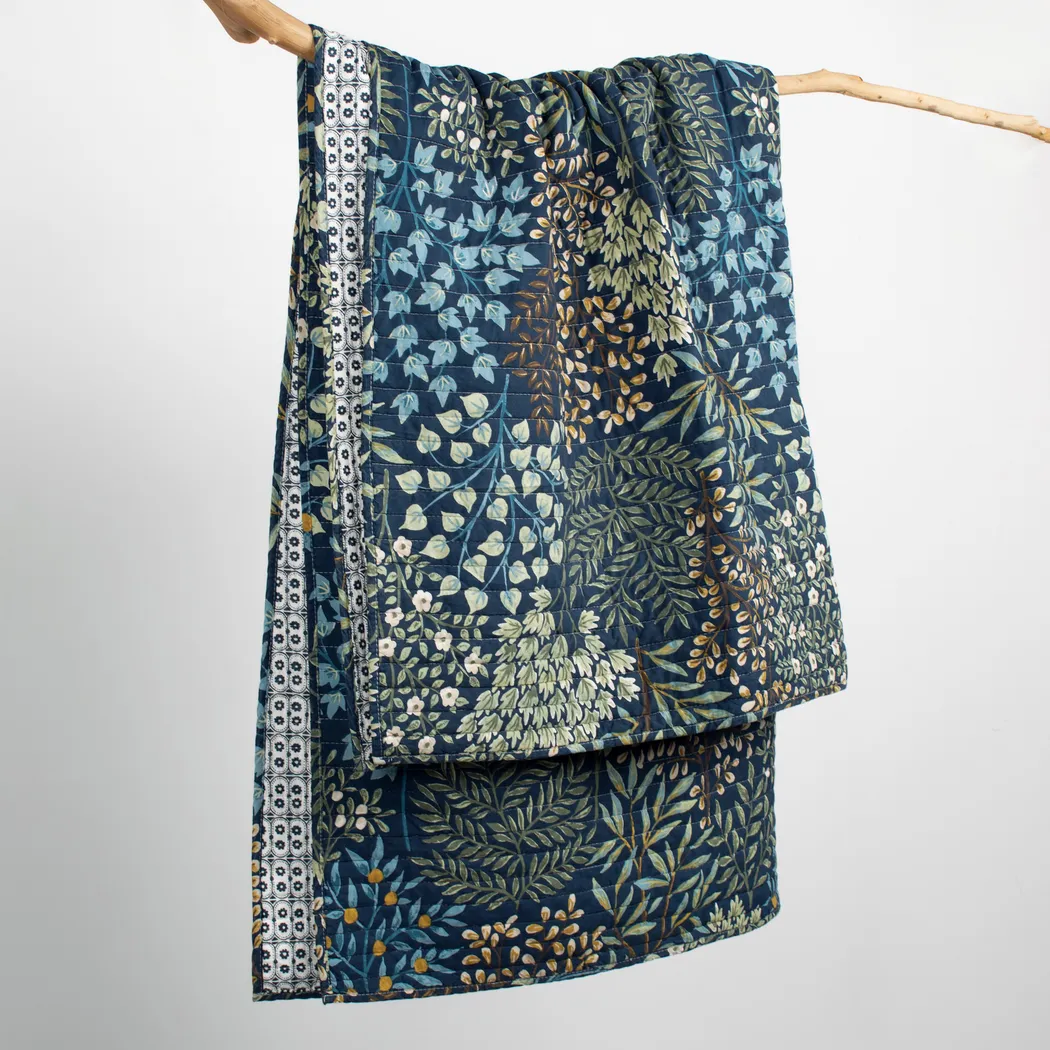 Nomalu Navy Throw Blanket - Thumbnail - Image 5
