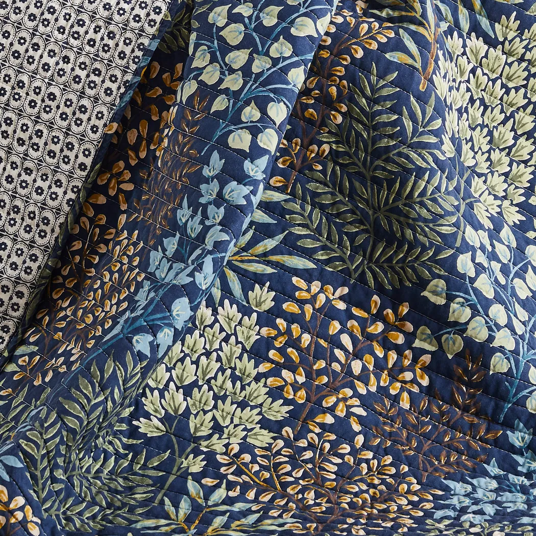Nomalu Navy Throw Blanket - Thumbnail - Image 6