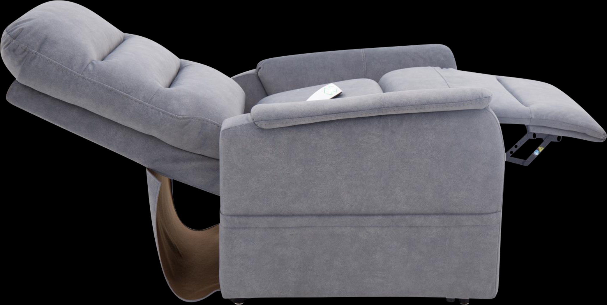 Noorriop Gray Power Lift Chair - Thumbnail - Image 5