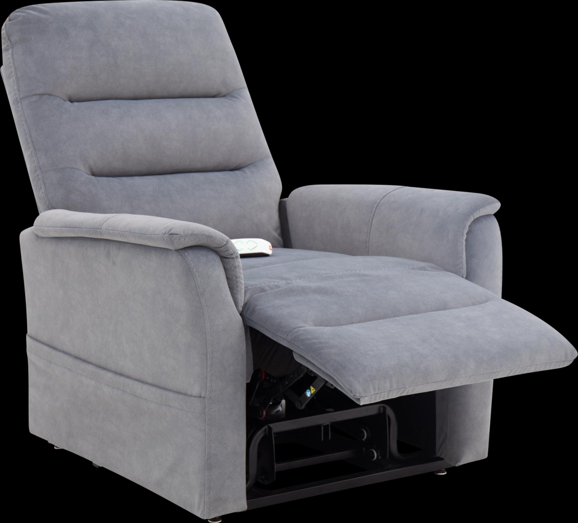 Noorriop Gray Power Lift Chair - Thumbnail - Image 1