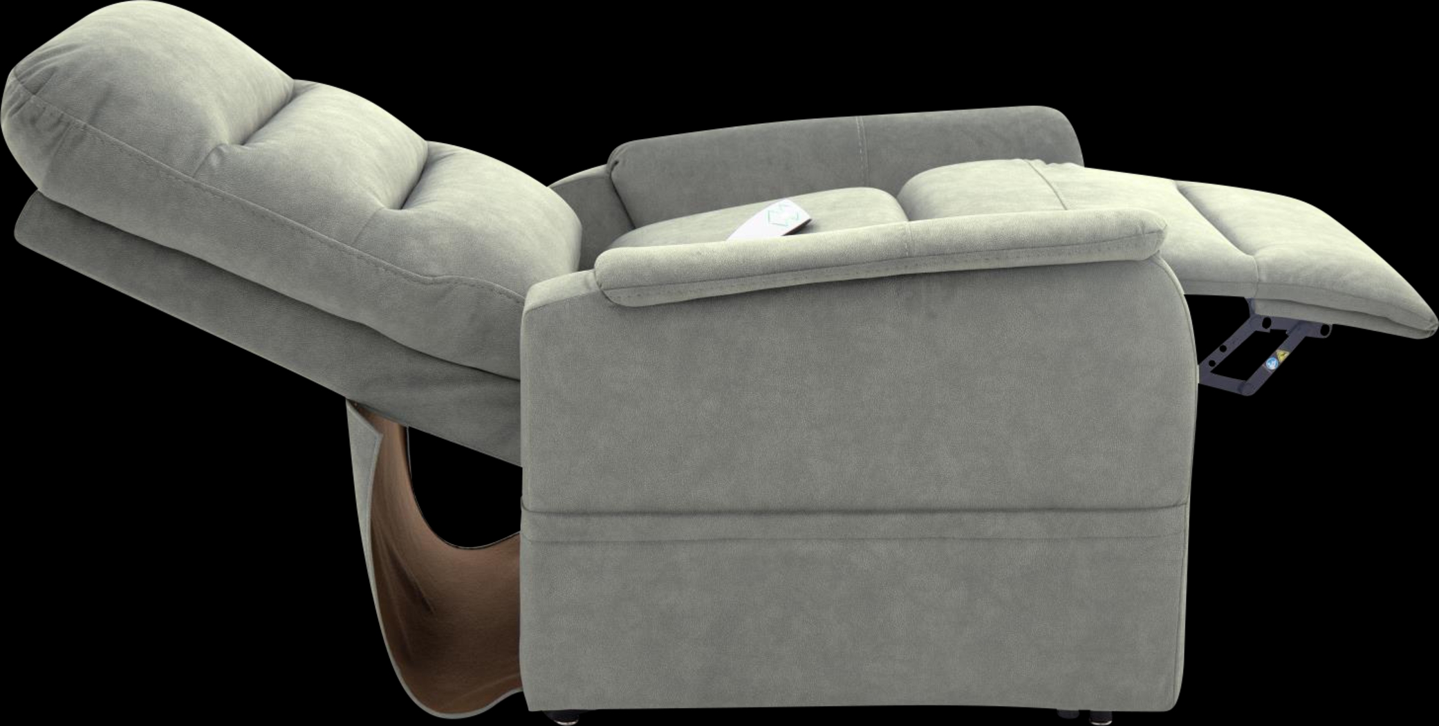 Noorriop Light Gray Power Lift Chair - Thumbnail - Image 5