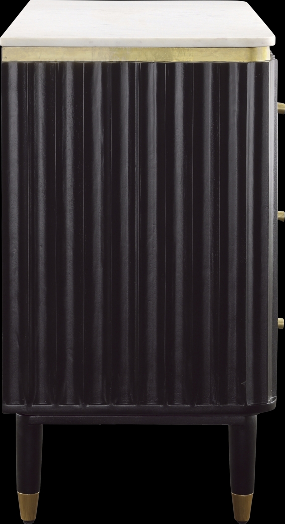 Noras Black Accent Cabinet - Thumbnail - Image 5