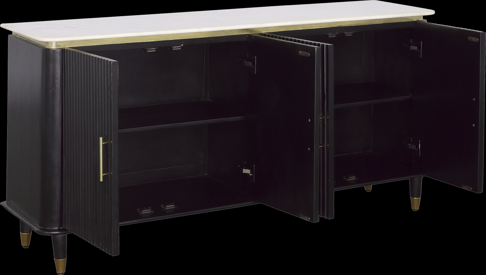 Noras Black Credenza - Thumbnail - Image 4