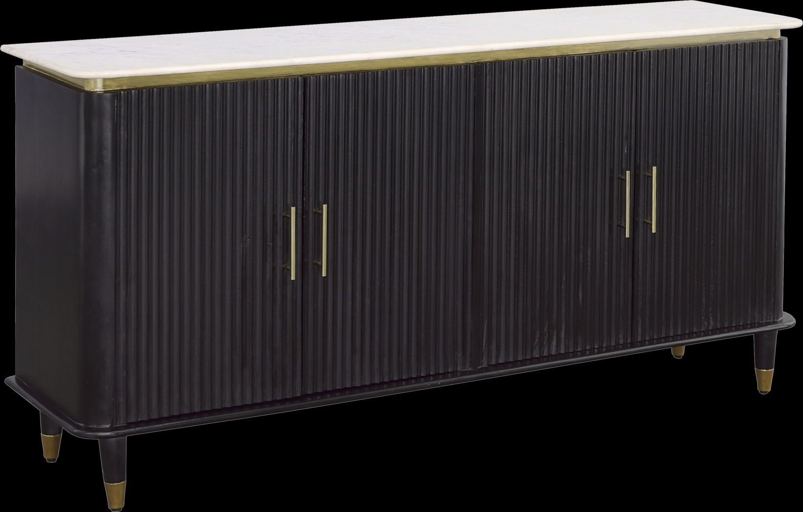 Noras Black Credenza - Thumbnail - Image 1