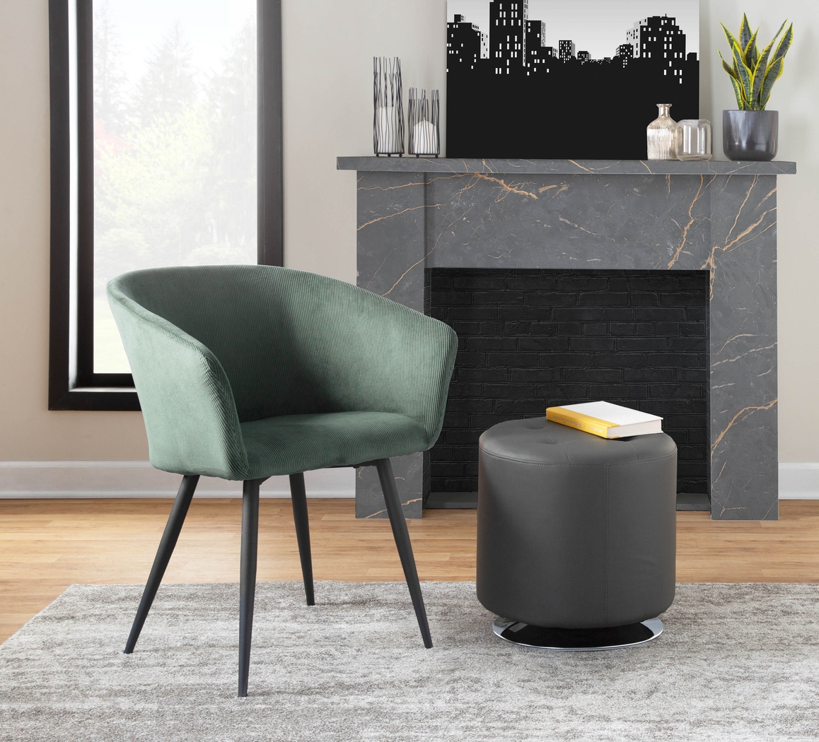 Norastel I Green Accent Chair - Thumbnail - Image 7