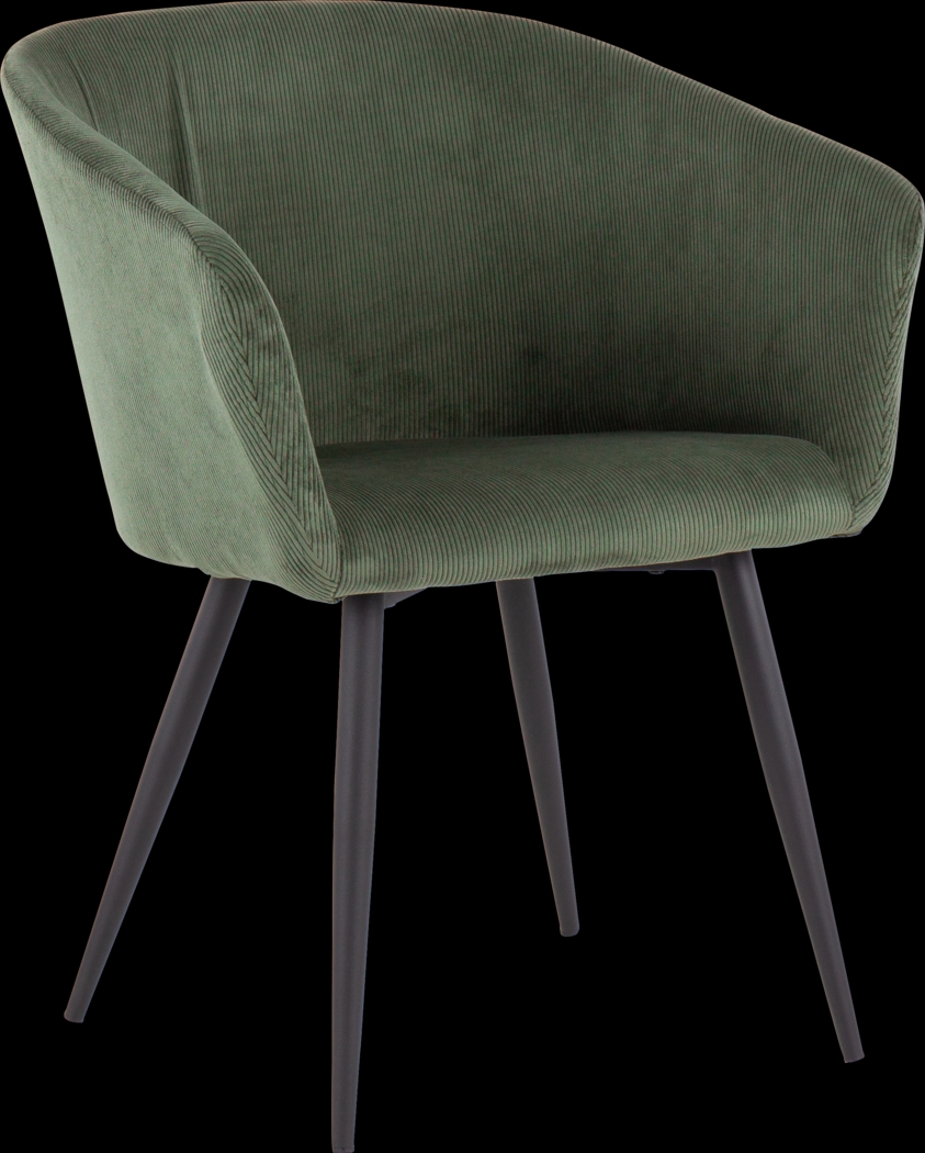 Norastel I Green Accent Chair - Thumbnail - Image 1