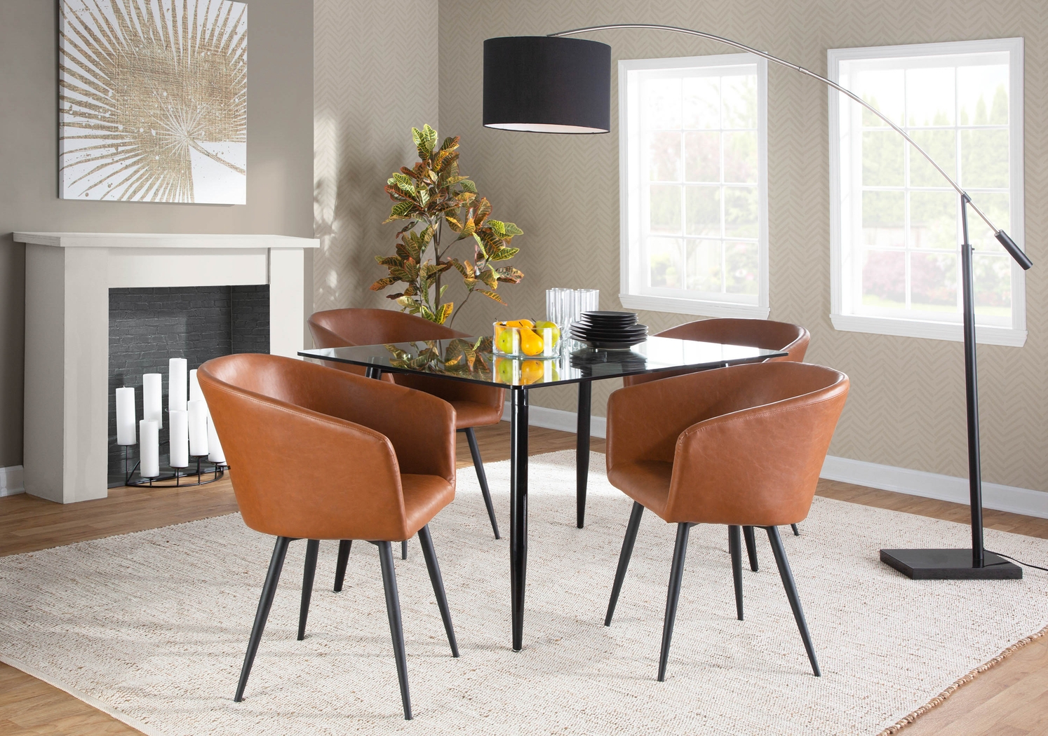 Norastel II Camel Accent Chair - Thumbnail - Image 9