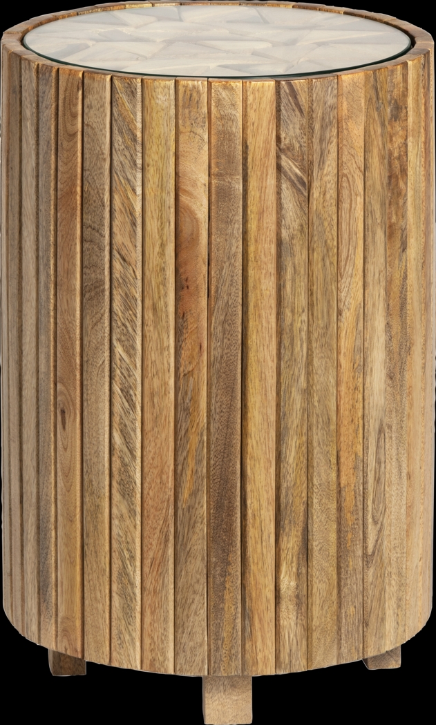 Norchid Brown Accent Table - Thumbnail - Image 1