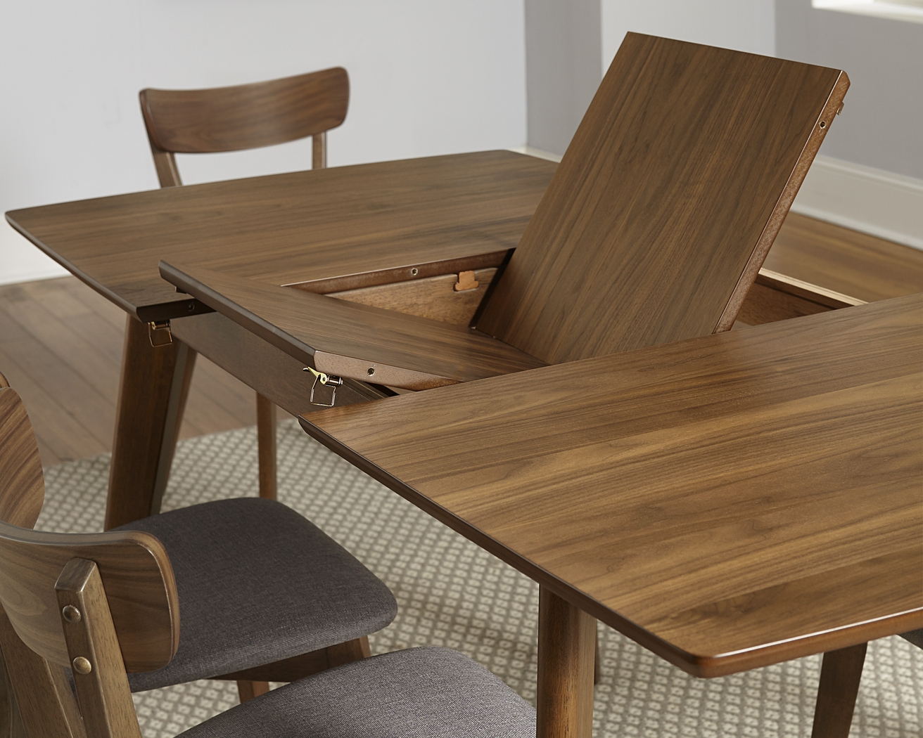 Nordhoff Brown Dining Table - Thumbnail - Image 2
