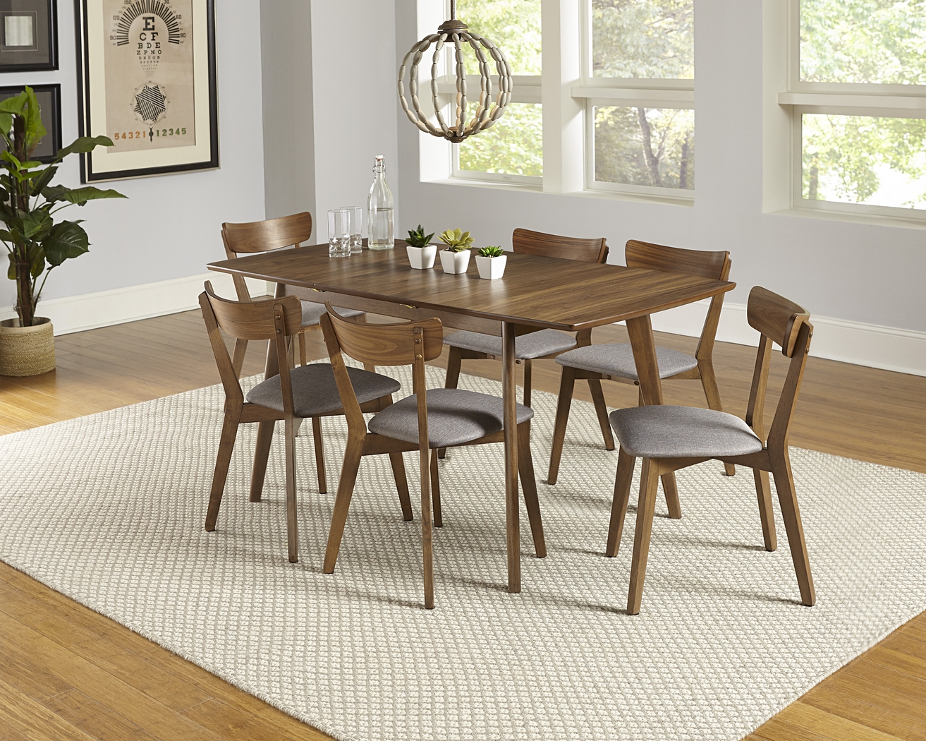 Nordhoff Brown Dining Table - Thumbnail - Image 4