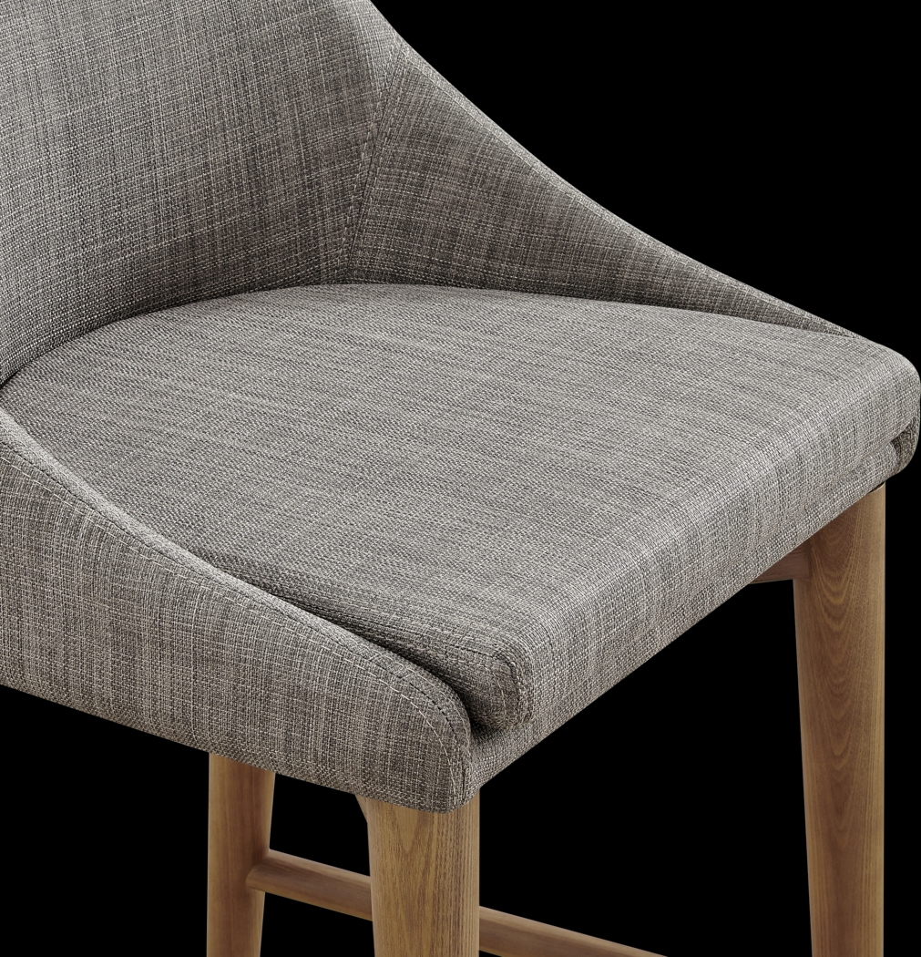 Nordonna Dark Gray Counter Stool - Thumbnail - Image 5