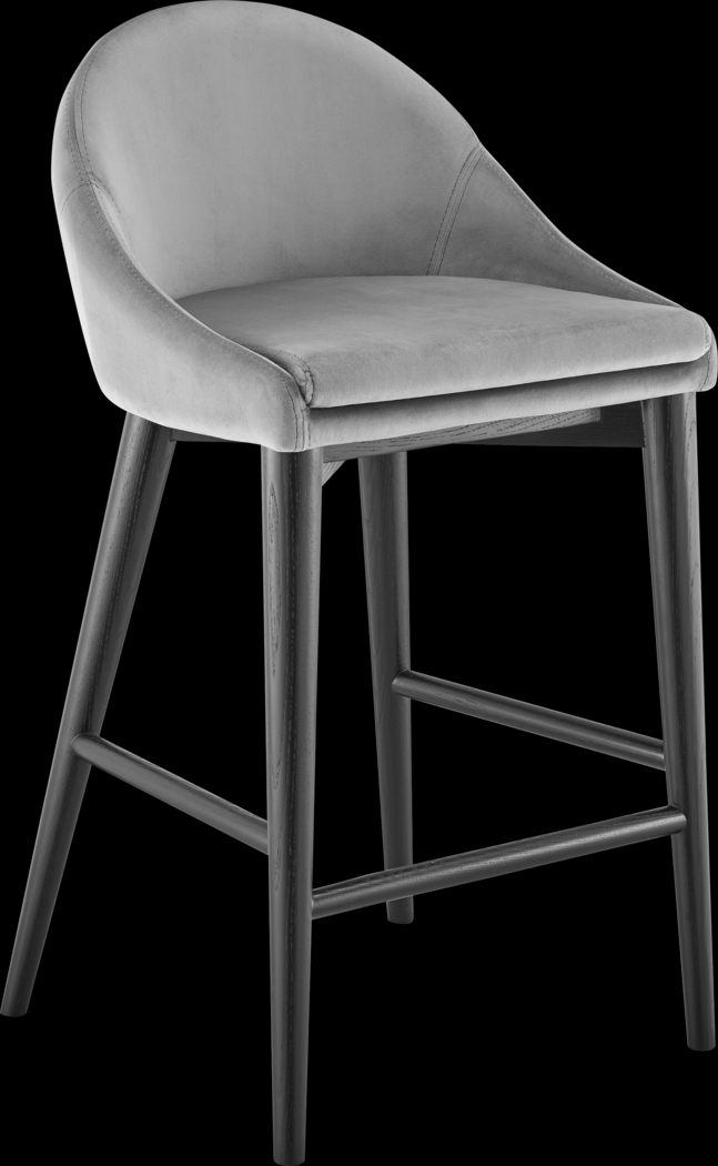 Nordonna II Gray Counter Stool - Thumbnail - Image 1
