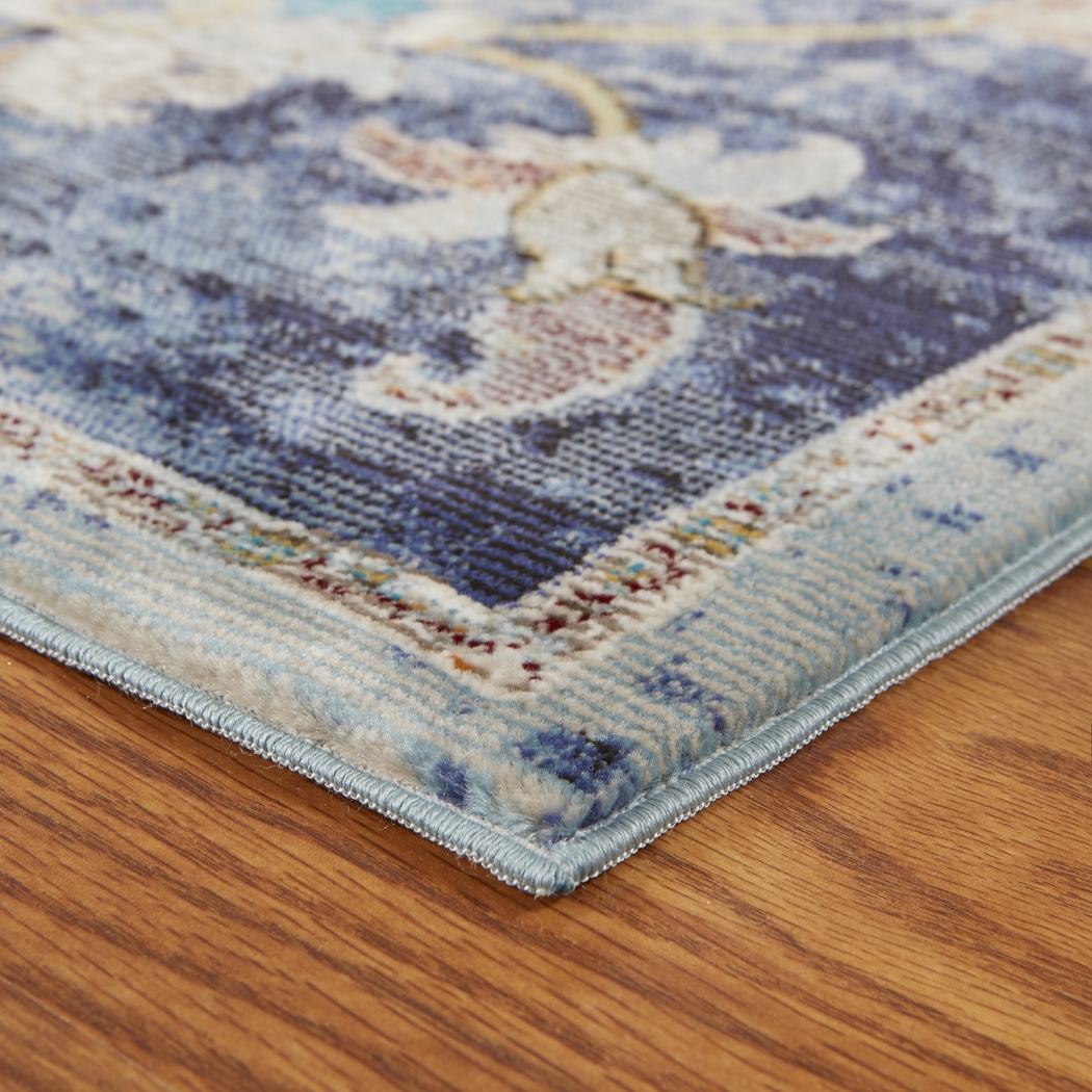 Norene Navy 2'3 x 8'9 Rug - Thumbnail - Image 2