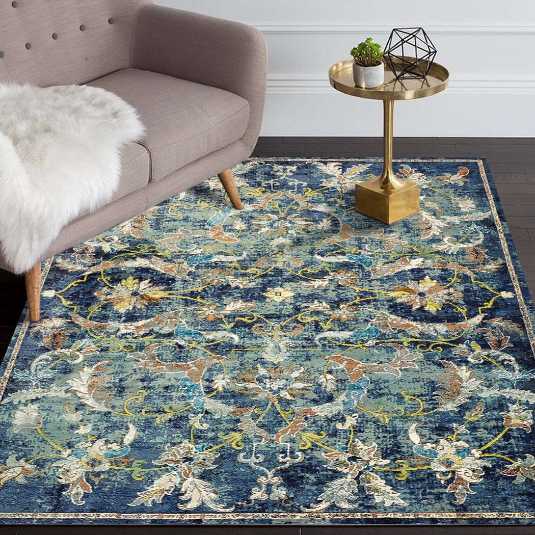 Norene Navy 7'9 x 9'9 Rug - Thumbnail - Image 3