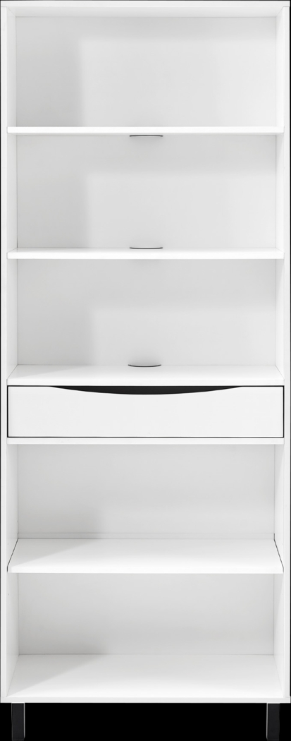 Norhill White Bookcase - Thumbnail - Image 2