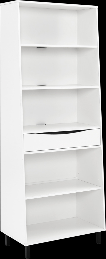 Norhill White Bookcase - Thumbnail - Image 1