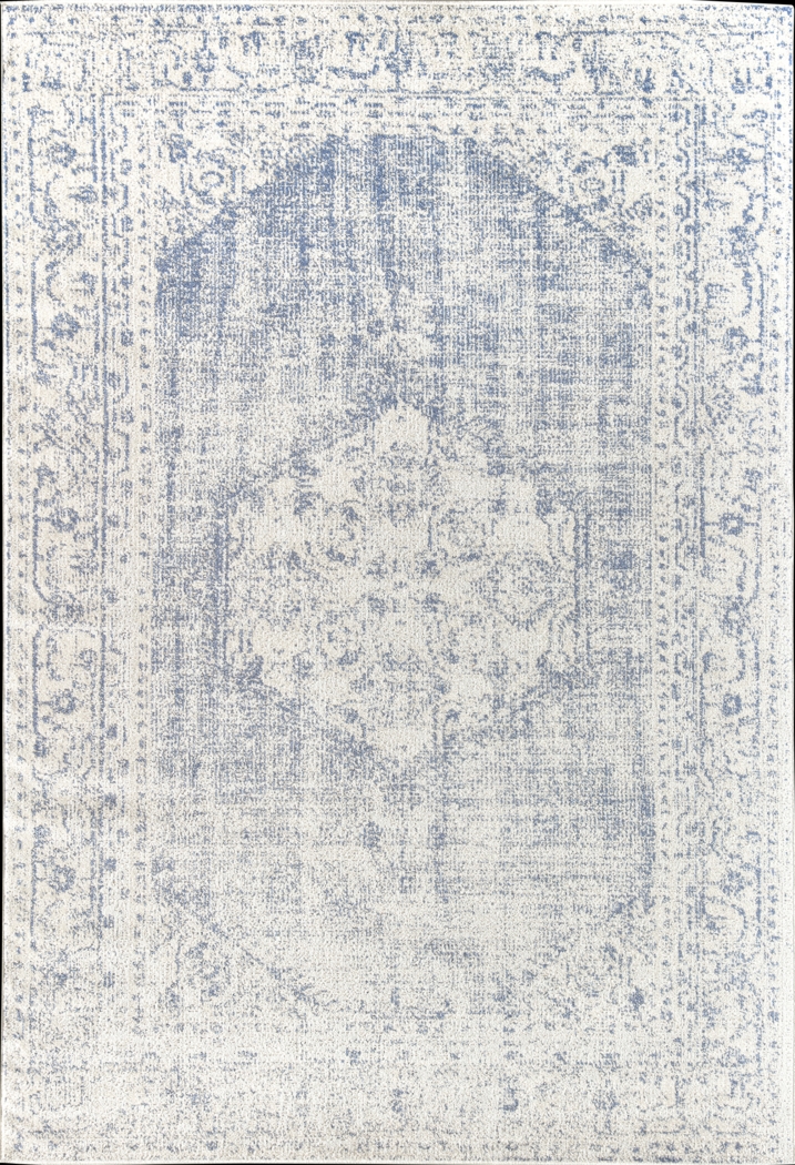 CosmoLiving By Cosmopolitan Noria Light Blue 8' x 10' Rug - Thumbnail - Image 1