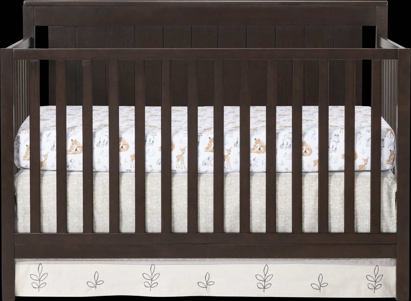 Norian Espresso Convertible Crib - Thumbnail - Image 2