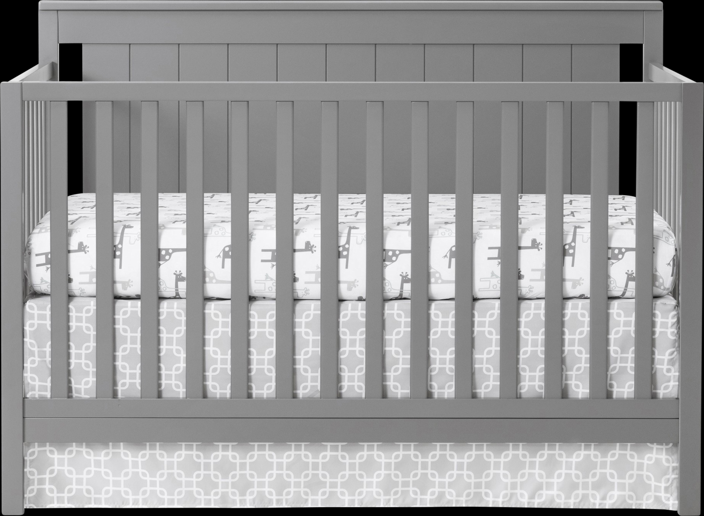 Norian Gray Convertible Crib - Thumbnail - Image 2