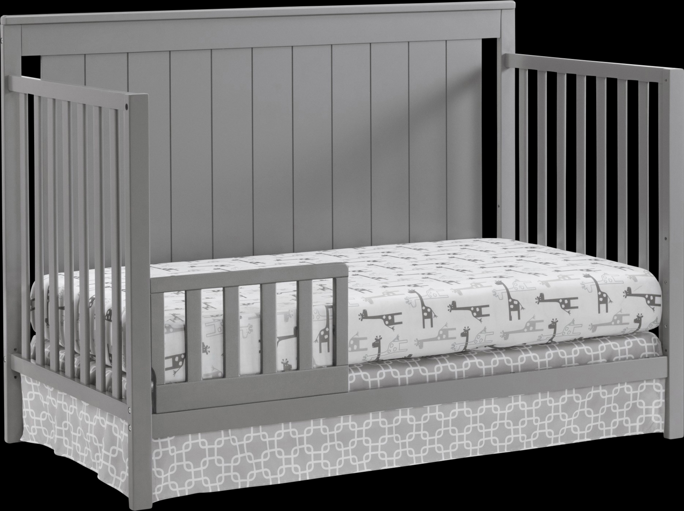 Norian Gray Convertible Crib - Thumbnail - Image 3