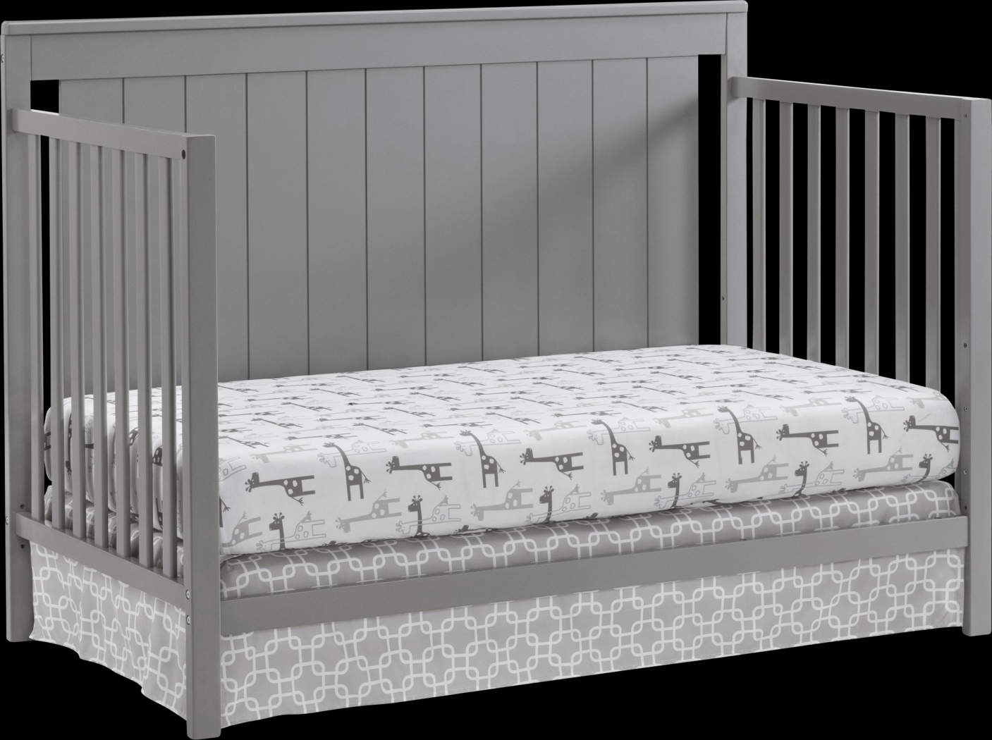 Norian Gray Convertible Crib - Thumbnail - Image 4